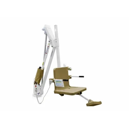 White/tan Mighty Lift W/o Anchor