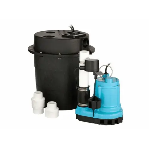 1/3hp 115v 45gpm Auto Drainosaur Pump W/ 3.5gal Tank 1/3hp 115v 45gpm Auto Drainosaur Pump W/ 3.5gal Tank