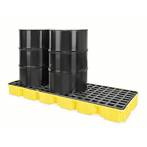 78"x27"x6.75" 3-drum Inline Platform W/ 45gal Sump