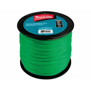 Makita T-03377 Makita 1200'x.080" 3# Green Round Trimmer Line