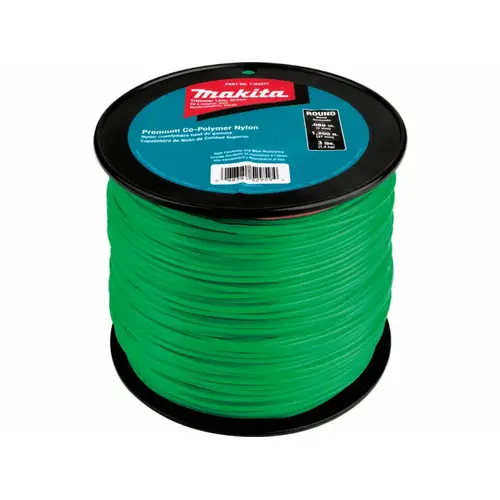 Makita 1200'x.080" 3# Green Round Trimmer Line