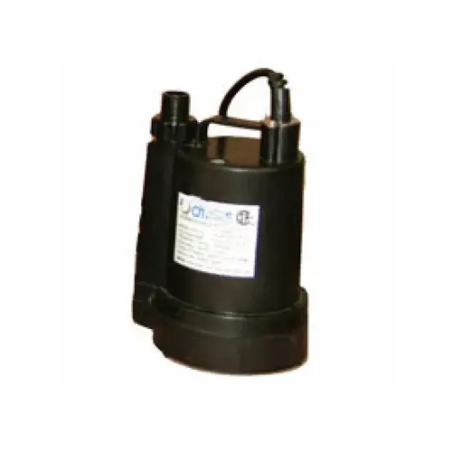 Submersible Pump With 25' Cord 1/6 Hp 115 Vac