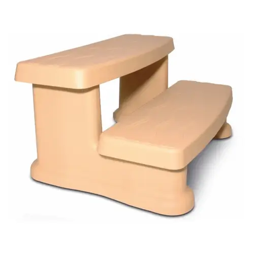 Taupe Cover Valet Spa Side Step Taupe Cover Valet Spa Side Step