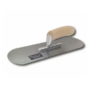 CURRY TOOL CO 134-418C7R Pool Trowel Curry 4x18 7 Riv