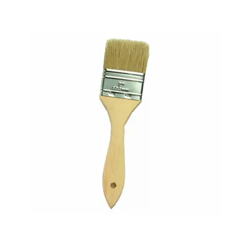2" Chip Brush With Wood Handle And White Bristles 2" Chip Brush With Wood Handle And White Bristles