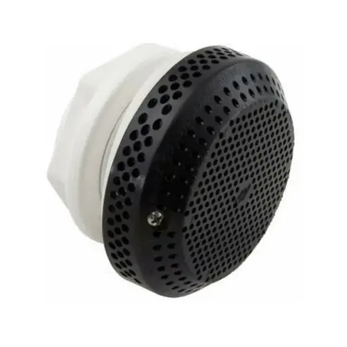 1-1/2" S X Standard Black Hi-flo Suction Nut