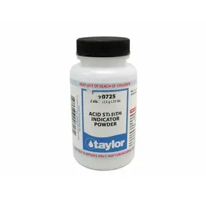 TAYLOR R-0725-J .25lb Acid Starch Indicator Powder Clear