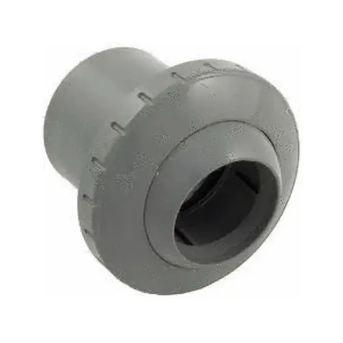 1-1/2" Mpt Gray Threaded Eyeball Fittings With 1" Eyeball Opening Bagged