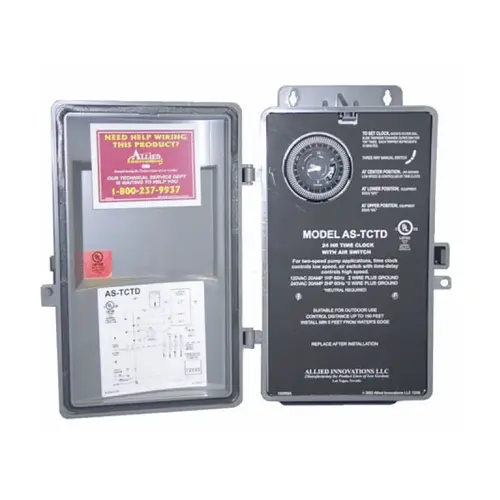 Air Cntrl W/clock&10min Delay Air Cntrl W/clock&10min Delay