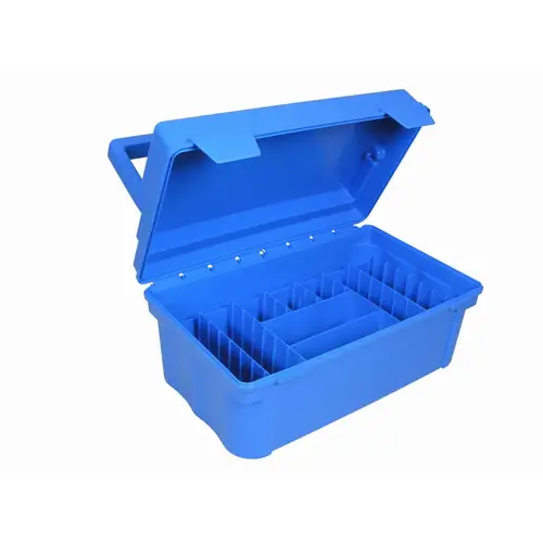 Multipurpose Case For K-2005 K-2006 Test Kits, 22 Ml Bottles, Plastic, Blue