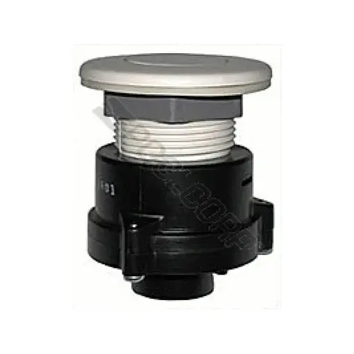 1-5/8" Hole Air Button, White