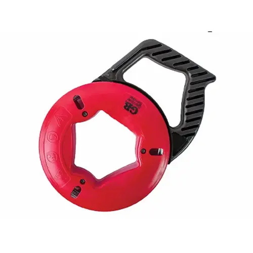 65' Steel Fish Tape W/ Rubber Grips 65' Steel Fish Tape W/ Rubber Grips