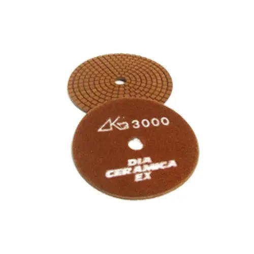 4" 3000 Grit Brown Ceramica Ex Wet Polishing Disc 4" 3000 Grit Brown Ceramica Ex Wet Polishing Disc