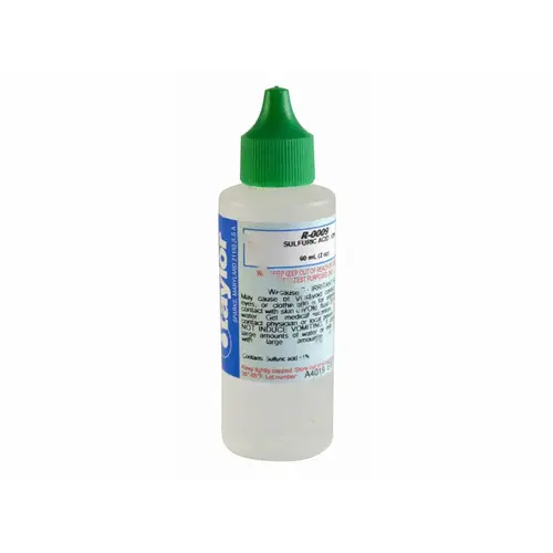 R-0009-c  2oz .12n Sulfuric Acid Clear