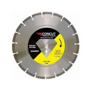 DDM|CONCUT DIAMOND TOOLS DMC2000S-4 4"x.070x7/8-5/8" Economy Segmented