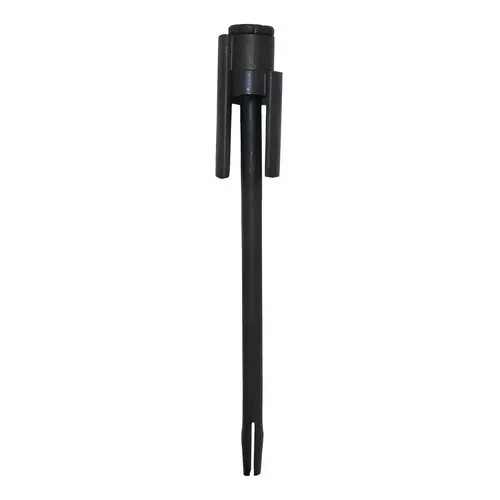 Hinge Pin Door Stop, Brass Material, 4" Dimension, Oil Rubbed Bronze Finish
