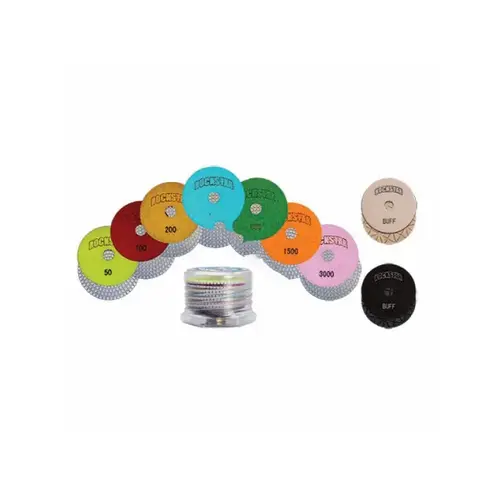 7" 200 Grit Wet Resin Pad