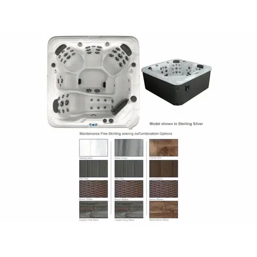 82x82x39 Storm Gry Spa 82x82x39 Storm Gry Spa