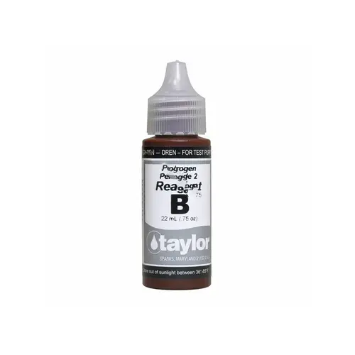 Reagent B Hydrogen Peroxide 2 .75 Oz Dropper Bottle