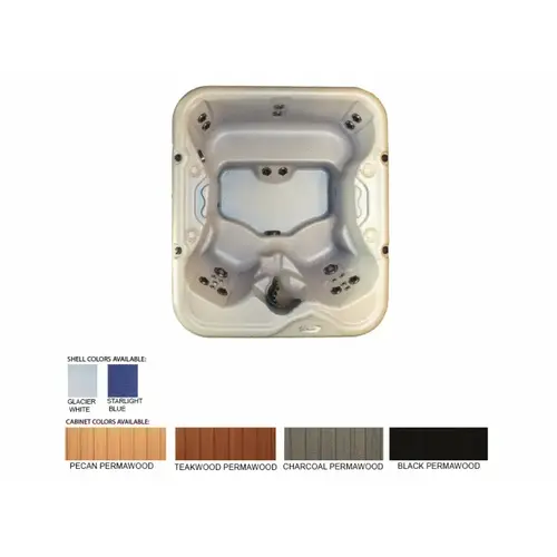 Spa 2hp 110v/220v 23 Jets 425 Gal Led