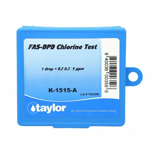 Free/combined Chlorine Drop Test Kit 0.75oz Free/combined Chlorine Drop Test Kit 0.75oz