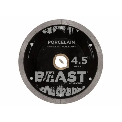 4.5"x7/8" - 5/8" Beast Reinforced Hub Porcelain Blade