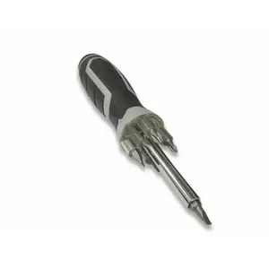 JC Manufacturing LIGHTDRIVER 6-in-1 Screwdriver W/ Flashlight