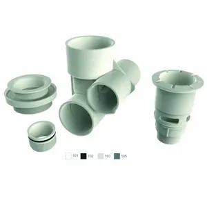 AQUASTAR POOL PRODUCTS INC ATG102 Black Aquathunder Gunite Jet Tee Body