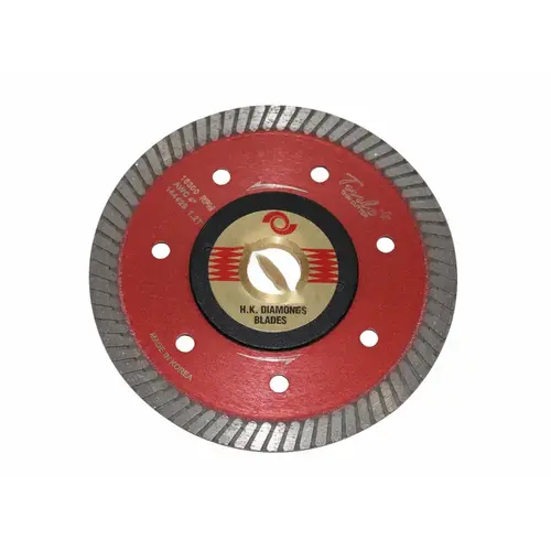 4" Turbo Porcelain Saw Blade