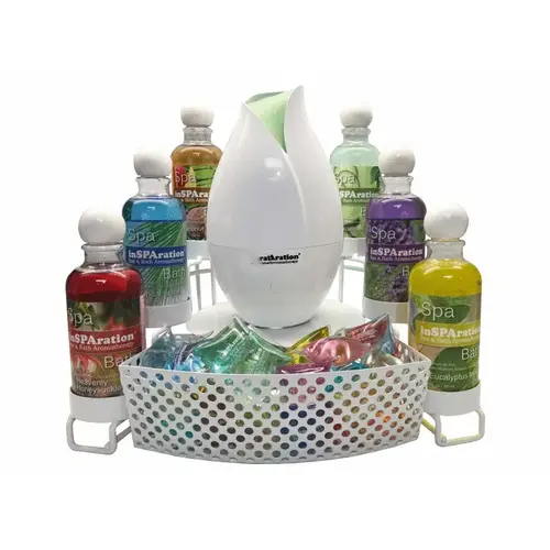 Insparation Misting Counter Display W/ Product Insparation Misting Counter Display W/ Product