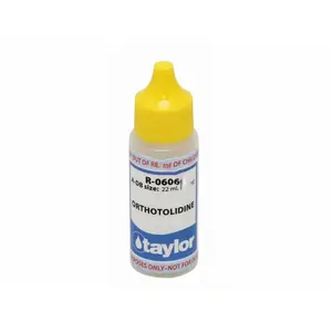 TAYLOR R-0600-A-DB-24 R-0600-a-db  .75oz Dropper Bottle Orthotolidine