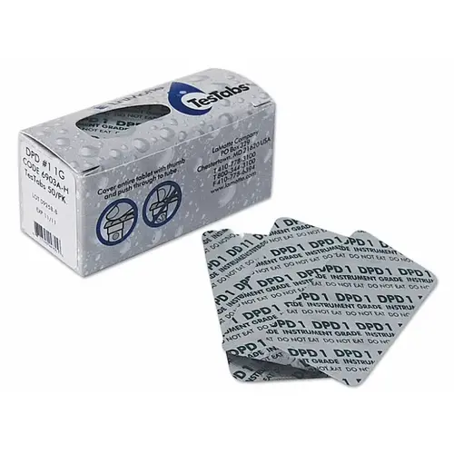 Dpd #3 Testing Colorq Pro 7 Testabs - pack of 50 Dpd #3 Testing Colorq Pro 7 Testabs - pack of 50