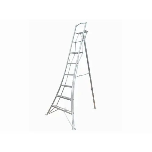 8' Aluminum Platform Tripod Ladder