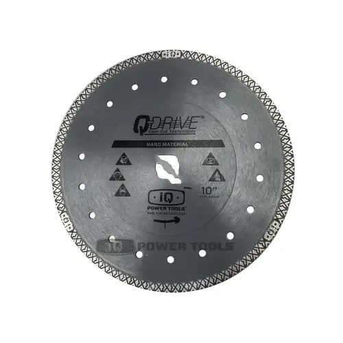 10" Q-drive Plus Dry Tile Blade