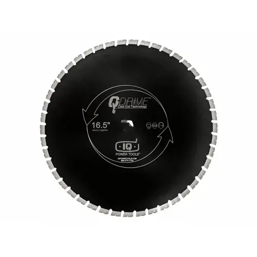 16.5" Q-driv Segmented Combo Masonry Blade