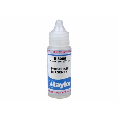 Phosphate Reagent #1 .75 Oz Dropper Bottle Clear Phosphate Reagent #1 .75 Oz Dropper Bottle Clear