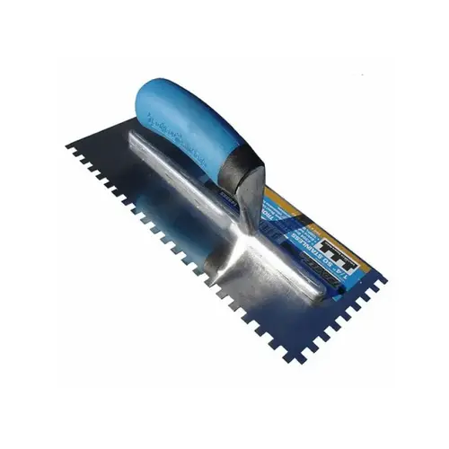 Trowel .25"x.25" Sq. Notch Trowel .25"x.25" Sq. Notch