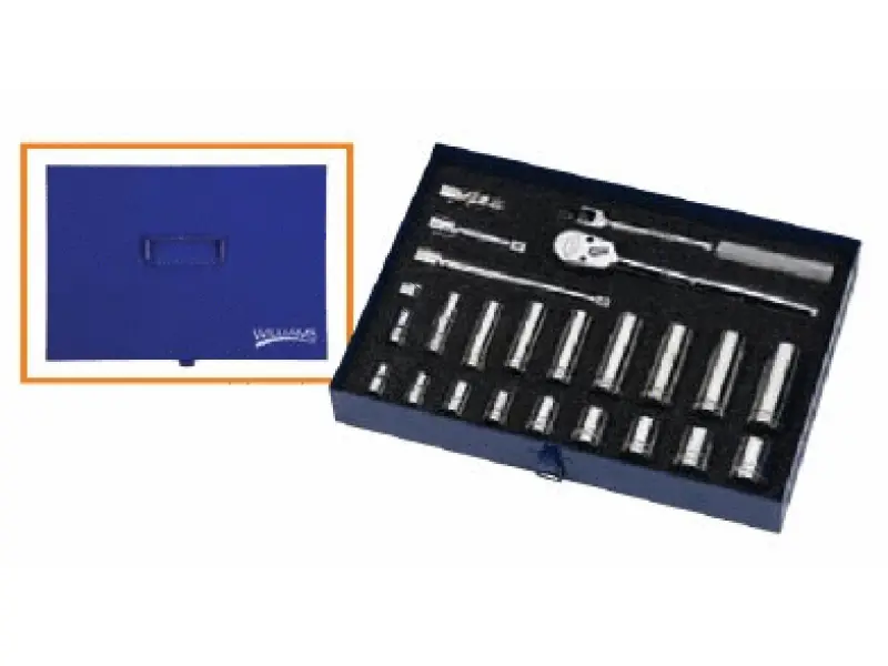 SNAP-ON INDUSTRIAL BRANDS 23 Pcs Tool Set With Tb-102 Metal Tool Box WSB-23FTB