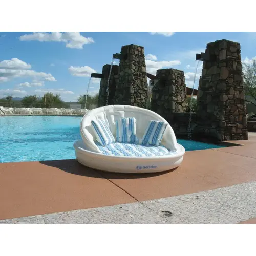 Aqua Sofa Floating Lounger With Instaflate System 68" X 68" X 36" Aqua Sofa Floating Lounger With Instaflate System 68" X 68" X 36"