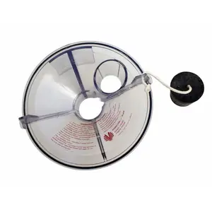 WATERCO USA INC 51B1024 Skimmer Control Plate For Baker Hydro Skimmer White