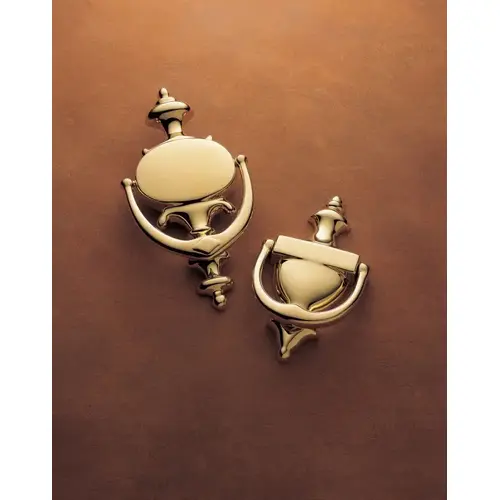 Door Knocker Lifetime Bright Nickel Finish Door Knocker Lifetime Bright Nickel Finish