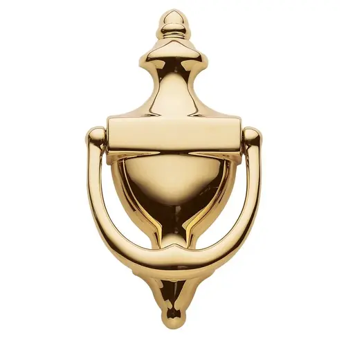 Colonial Knocker, Lifetime PVD Polished Brass