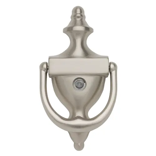 Door Knocker Lifetime Satin Nickel Finish Door Knocker Lifetime Satin Nickel Finish