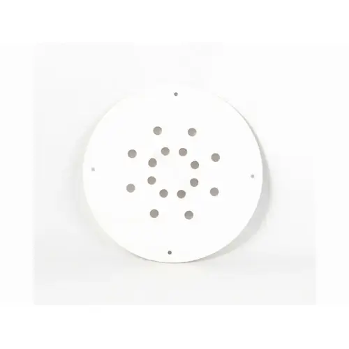 White Flush Mount F/turbo Sys