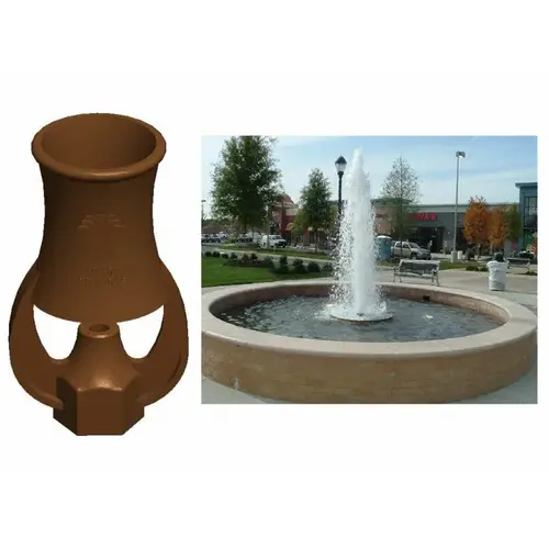 Bronze Cascade Nozzle 1.5"