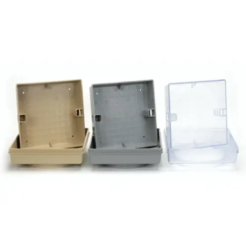11" Pour-a-lid Square Skimmer Cover Clear 11" Pour-a-lid Square Skimmer Cover Clear
