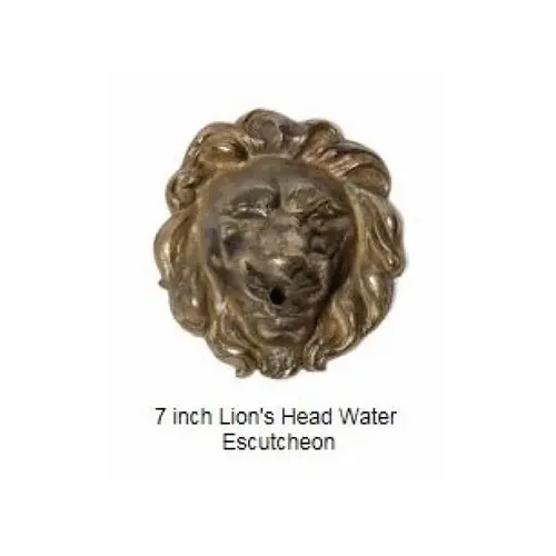 7"x8" Bronze Lion Wall Sconce 7"x8" Bronze Lion Wall Sconce