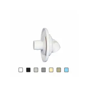 Infusion VRFSAF1WH 1" Wht Self Align Slip Venturi Ret Ftg W/ Flange White