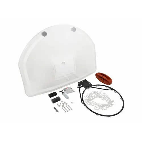 Backboard W/ Rim, Net, Ball, Pump, Needle Backboard W/ Rim, Net, Ball, Pump, Needle