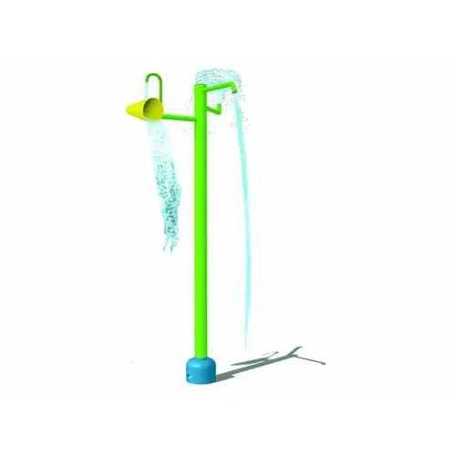 7' X10' Metroasis Series Aqua Triple Tree 3-in-1 Tree Feature 20 Gpm Powder Coated